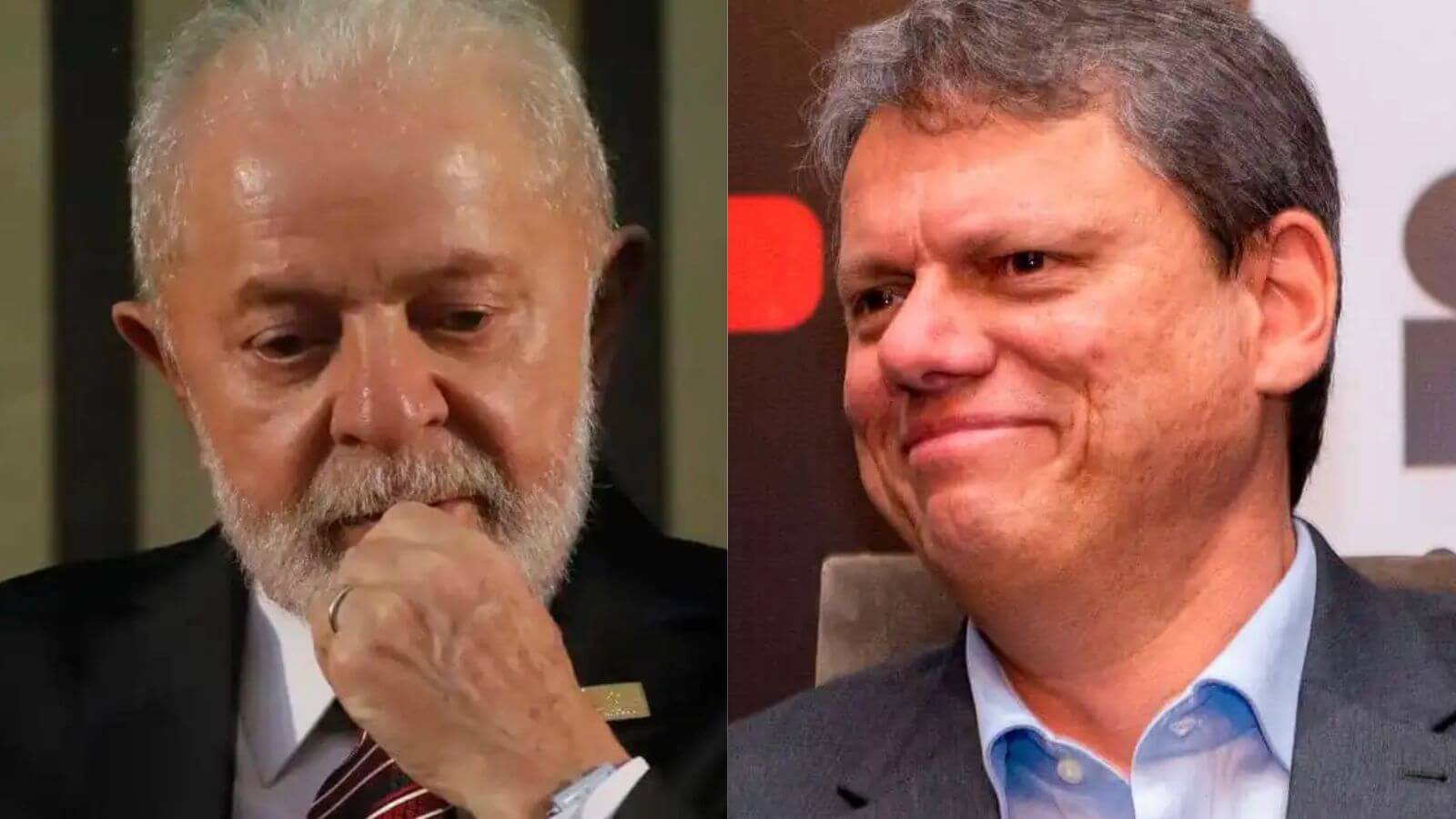 Lula e Tarcísio de Freitas