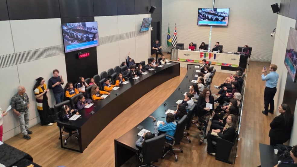 Alesp em evento sobre democracia climática Alesp em evento sobre democracia climática