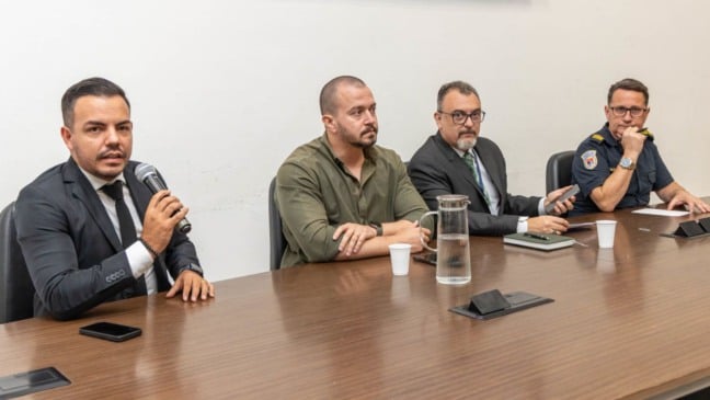 Representantes da Segurança Pública da Região Metropolitana