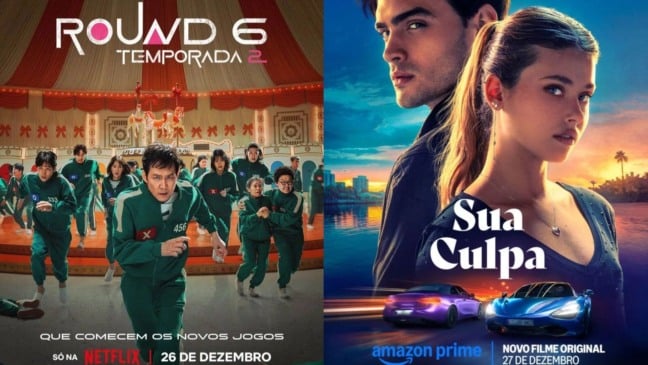 Poster Round 6 e Sua Culpa - Lançamentos de Dezembro