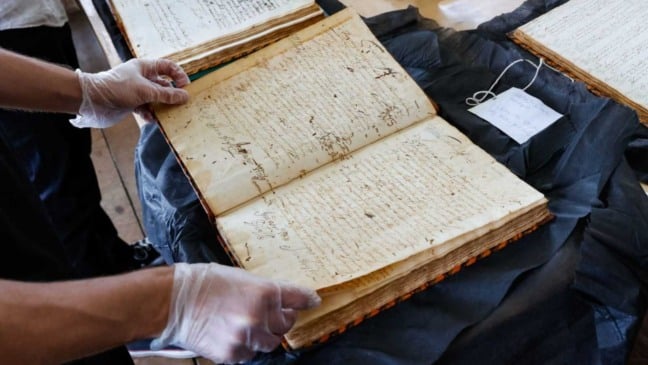 Livro dos arquivos históricos de Jundiaí