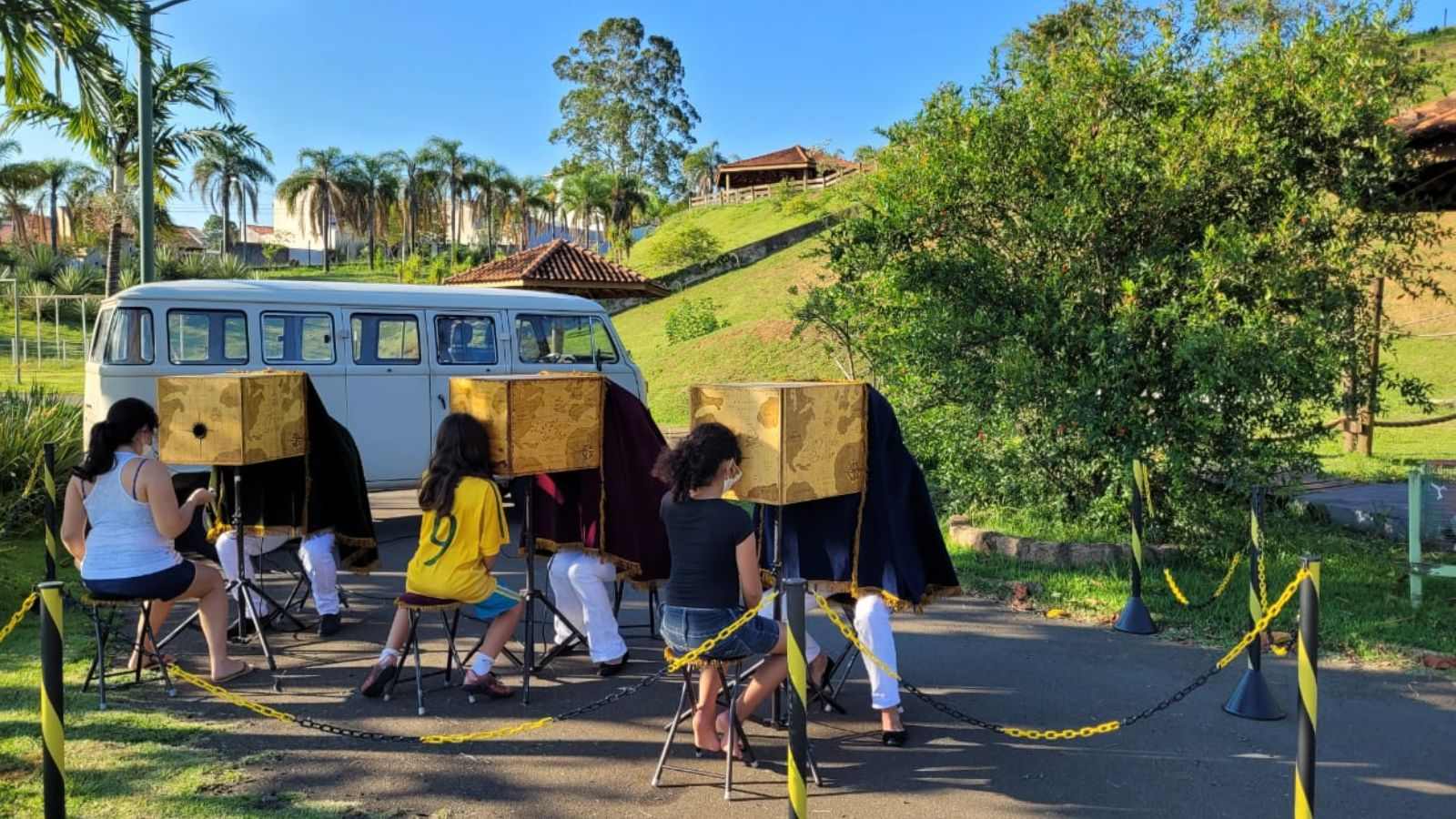 Teatro Lambe-Lambe no Sesc Jundiaí