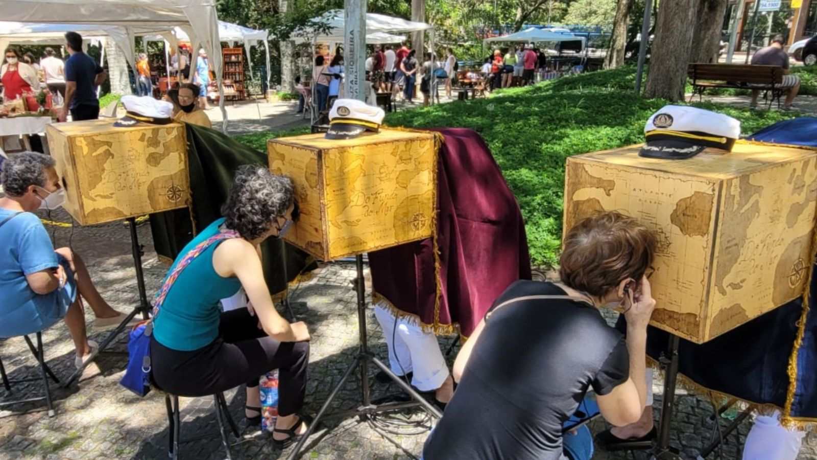 Teatro Lambe-Lambe no Sesc Jundiaí