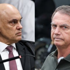 Moraes e Bolsonaro