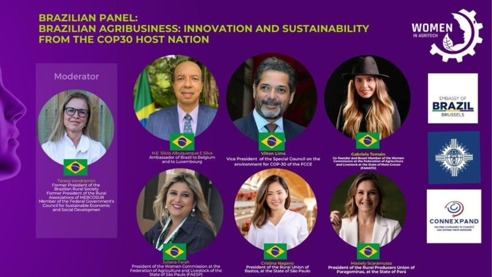 Mulheres brasileiras do agro