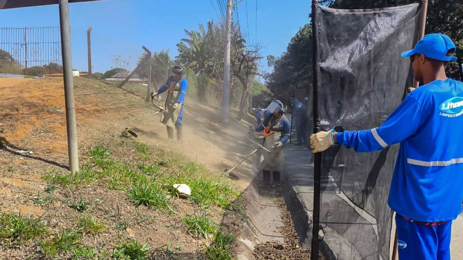 Limpeza região rural