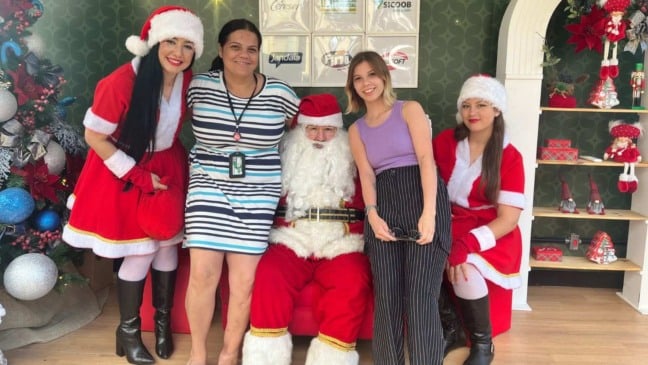 Papai Noel do Natal Luz da Ace