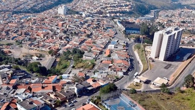 Várzea Paulista vista de cima