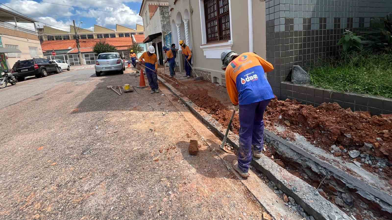 Prestadores de serviço da DAE Jundiaí