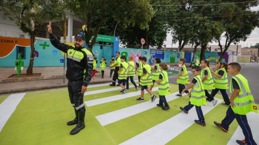 Projeto De olho na faixa, referente a mobilidade urbana
