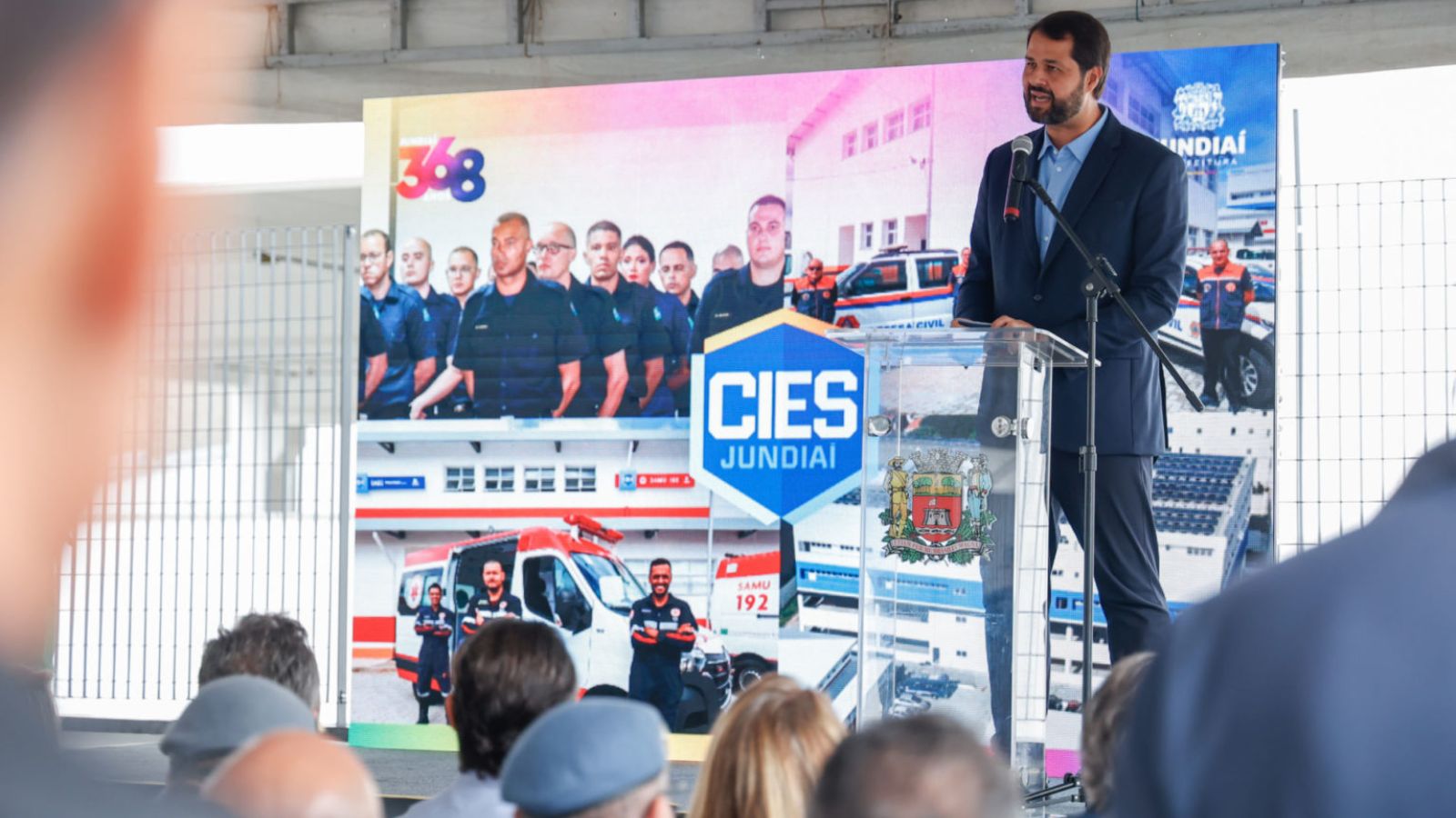 Prefeito Luiz Fernando Machado ressaltou a modernidade e a qualidade do CIES