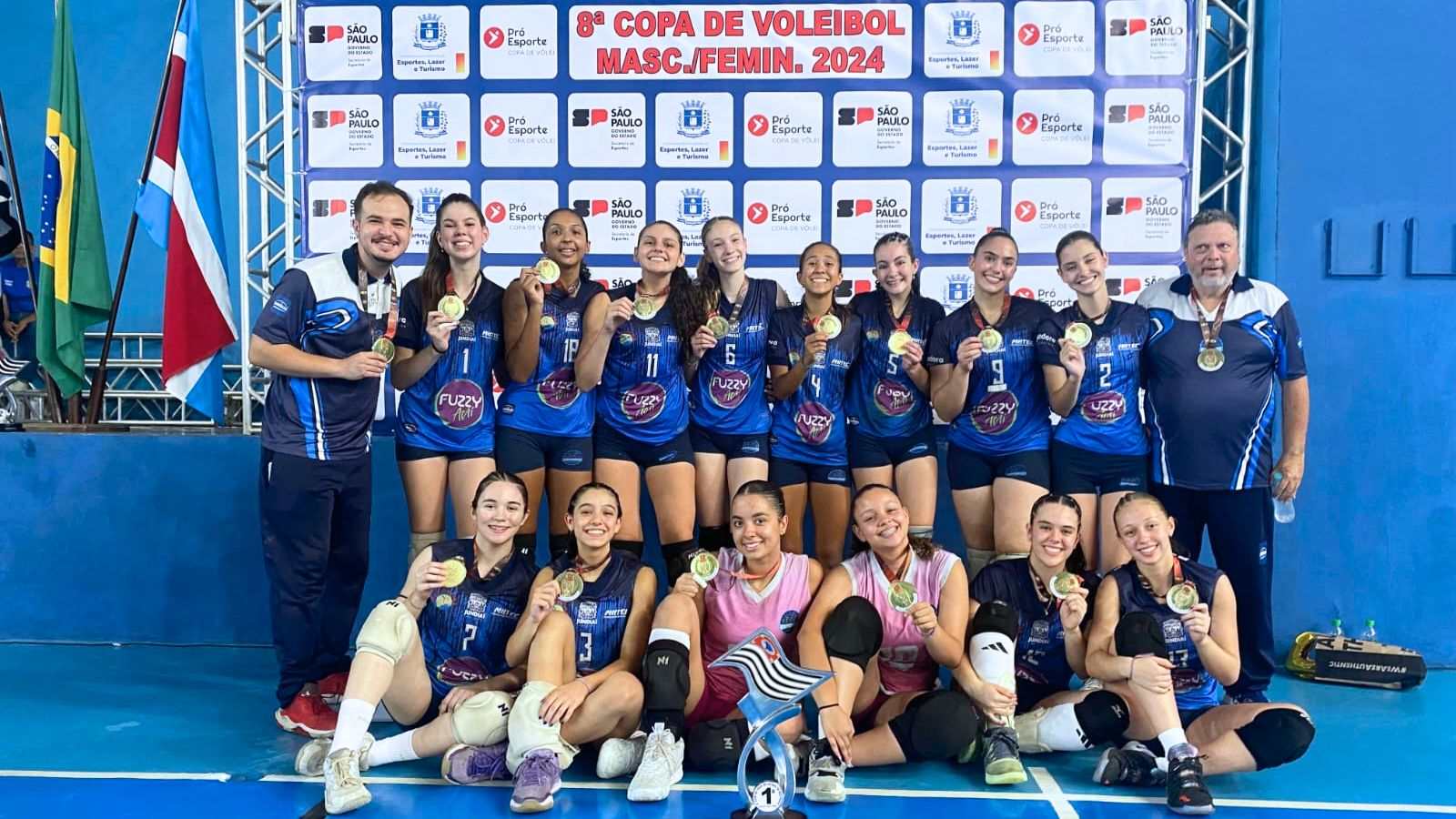 Equipe do Vôlei Sub-17
