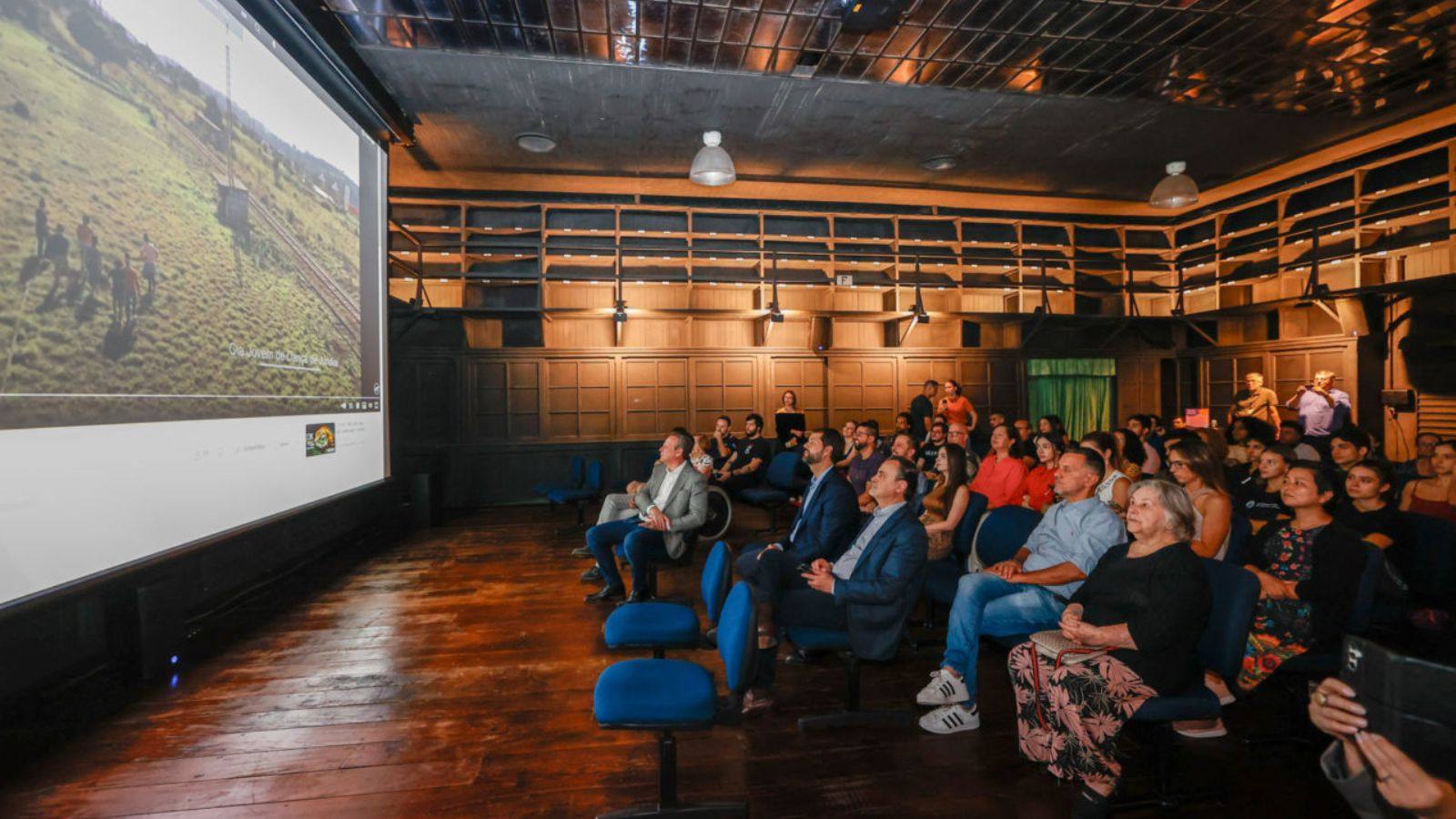 A sala de cinema pública de Jundiaí