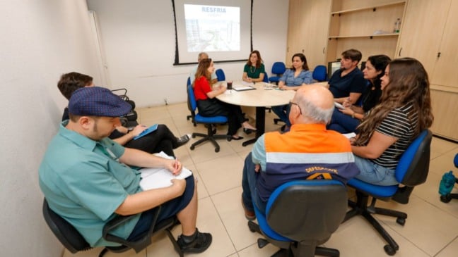 Reunião do projeto "Resfria Jundiaí"