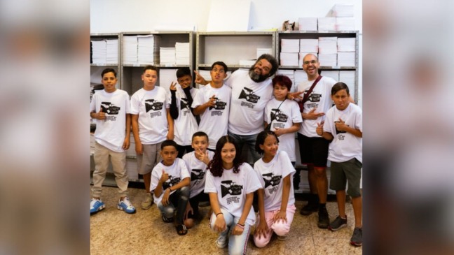 Participantes do projeto em Várzea Paulista