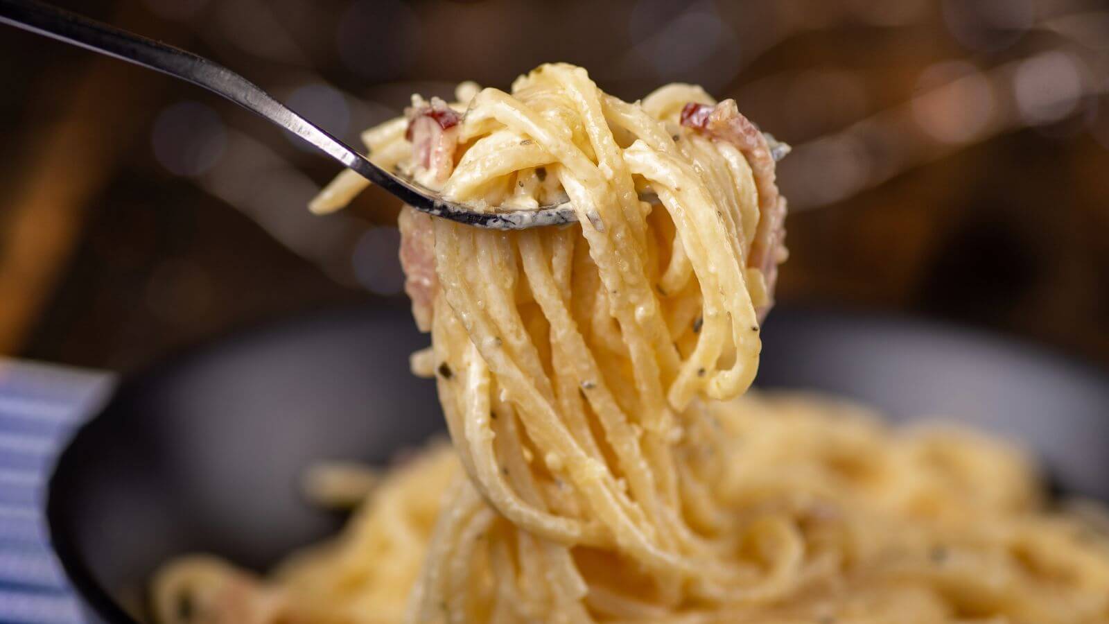 Receita de Espaguete à Carbonara