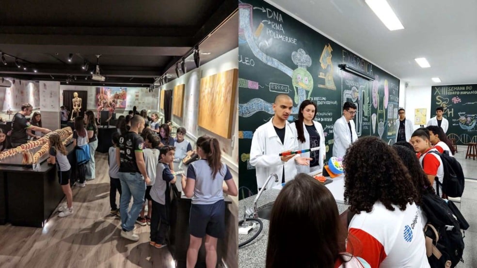 Alunos da Semana do Corpo Humano Alunos da Semana do Corpo Humano