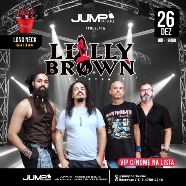 Programação do Jumpbarbecue no final de semana