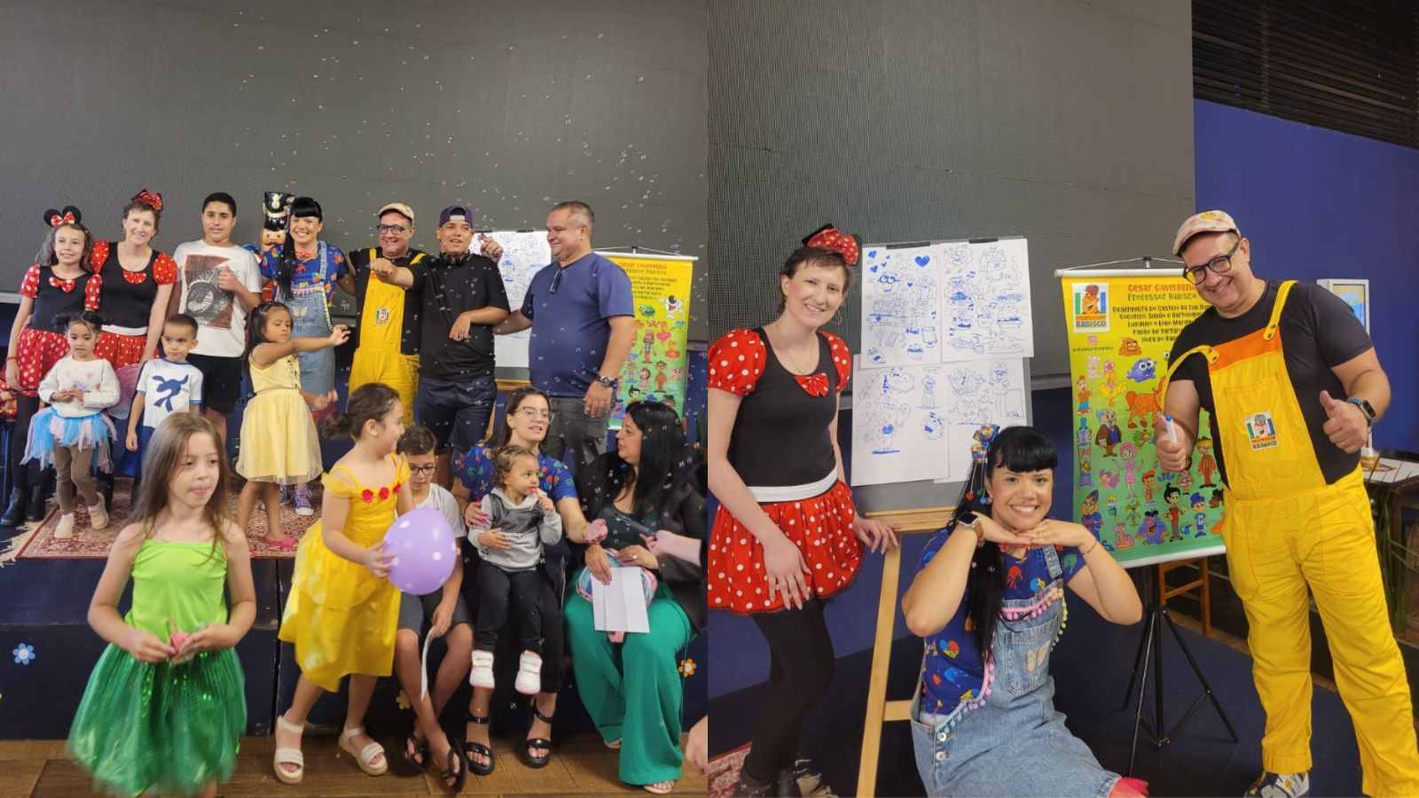 Comemoração do Mês das Crianças do Alegria