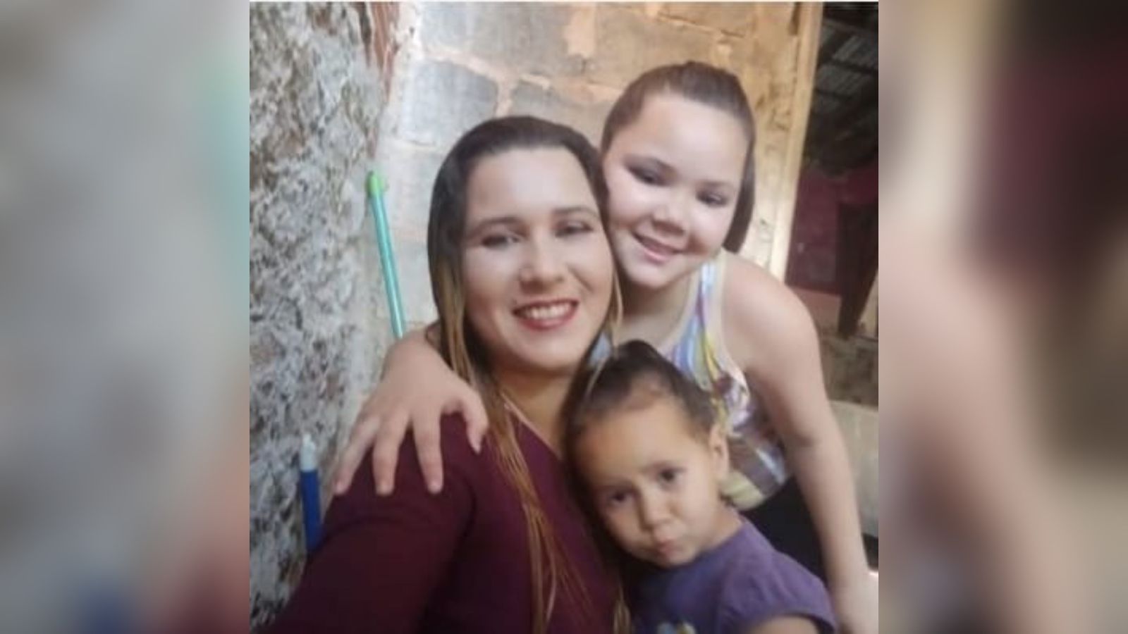 Família de Várzea Paulista, vítima de deslizamento.