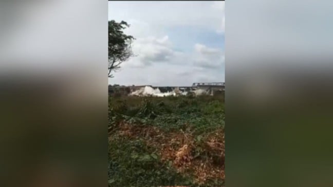 Queda da ponte entre Maranhão e Tocantins (Foto: Reprodução/ X)