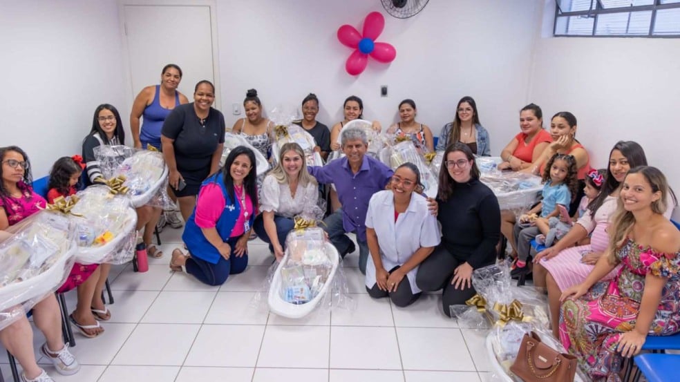 Gestantes são acompanhadas pelos profissionais da UBS São Camilo (Foto: Prefeitura de Jundiaí)