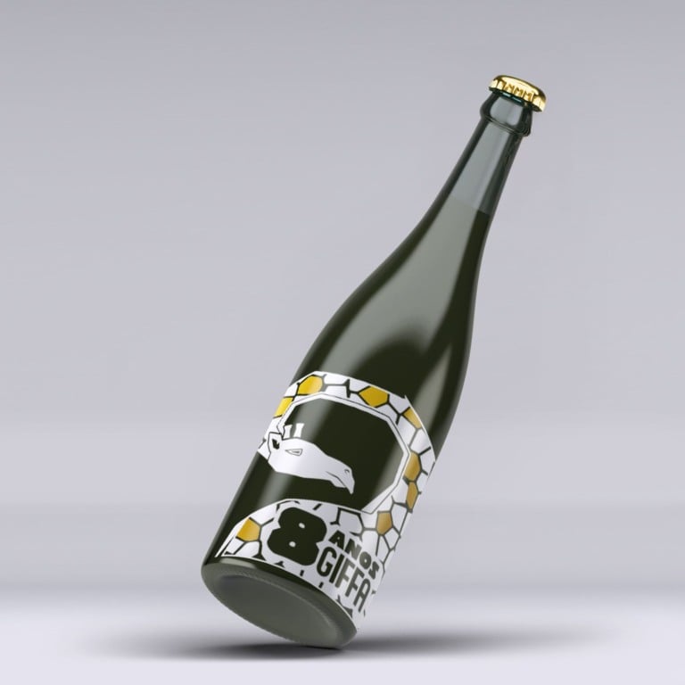 Brinde de aniversário da cervejaria Giffa