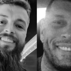 Policiais civis Marcus Vinícius Cardoso de Carvalho e Rodrigo Velloso Cabral, mortos na megaoperação no Rio, aparecem sorrindo em fotos pessoais.