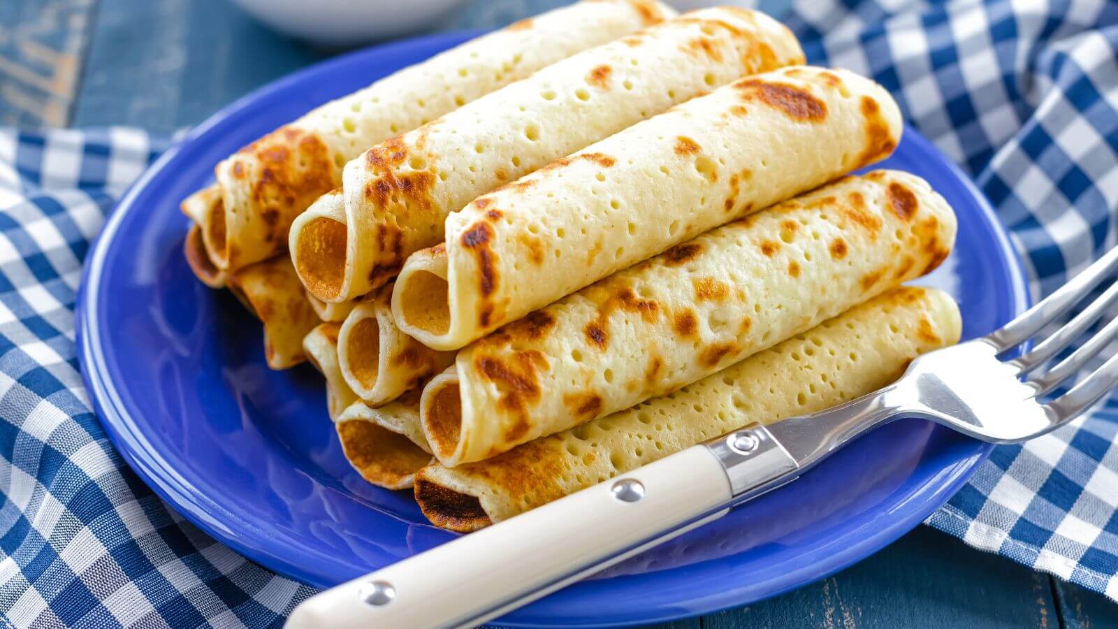 Receita de panqueca de frango