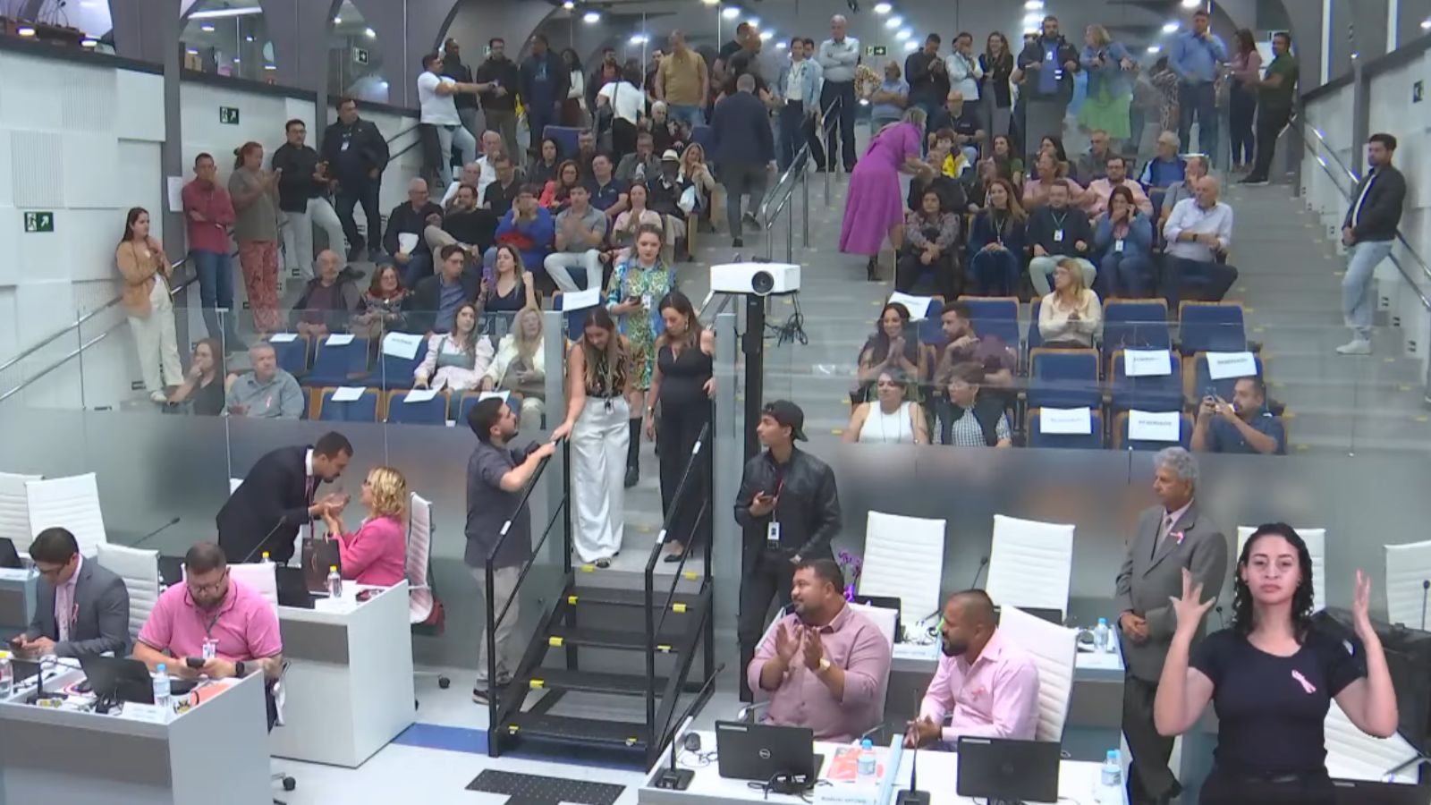 Sessão ordinária na Câmara Municipal de Jundiaí