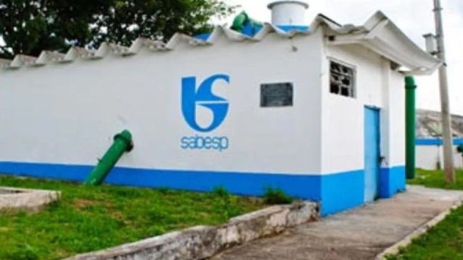 Estação da Sabesp em Várzea Paulista