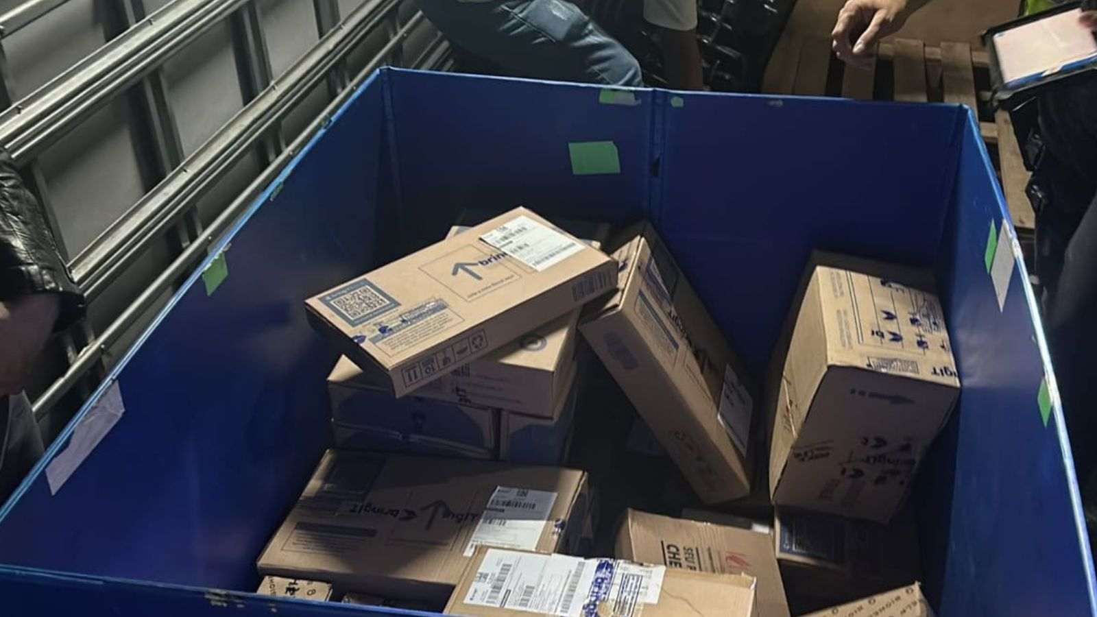 Itens recuperados pela Guarda Municipal de Jundiaí.