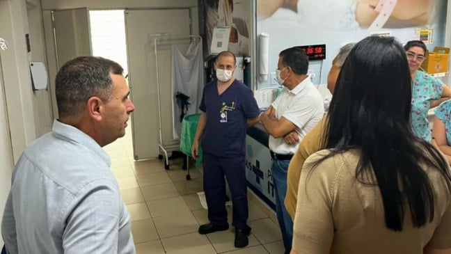 vereadores visitam hospital municipal de Itupeva