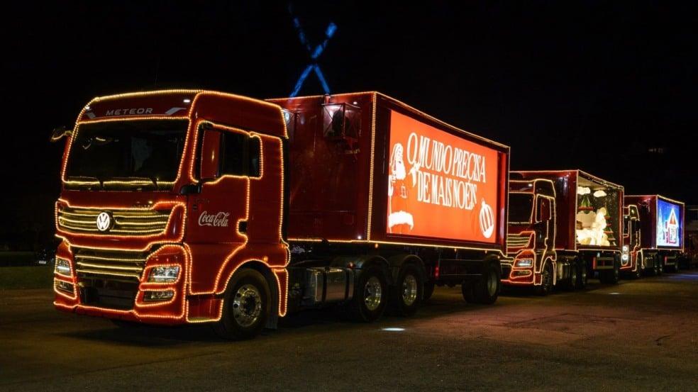 Caravana de Natal da Coca-Cola ilumina Jundiaí Caravana de Natal da Coca-Cola ilumina Jundiaí