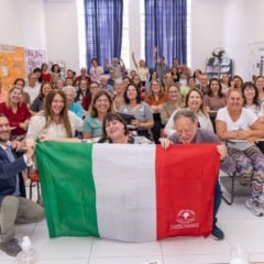 Alunos do Centro de Línguas