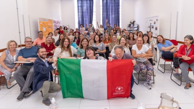 Alunos do Centro de Línguas