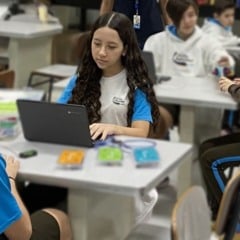 Alunos do Colégio Divino de Jundiaí