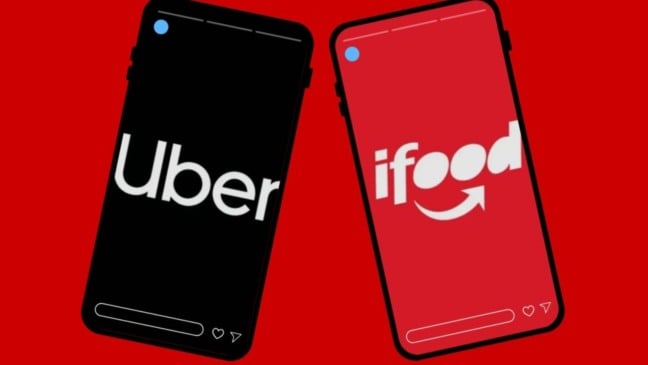 APP Uber e iFood