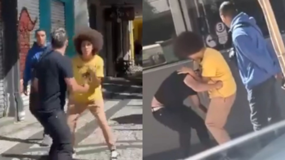 Deputado do PT sai no soco com homem na rua após discussão Deputado do PT sai no soco com homem na rua após discussão