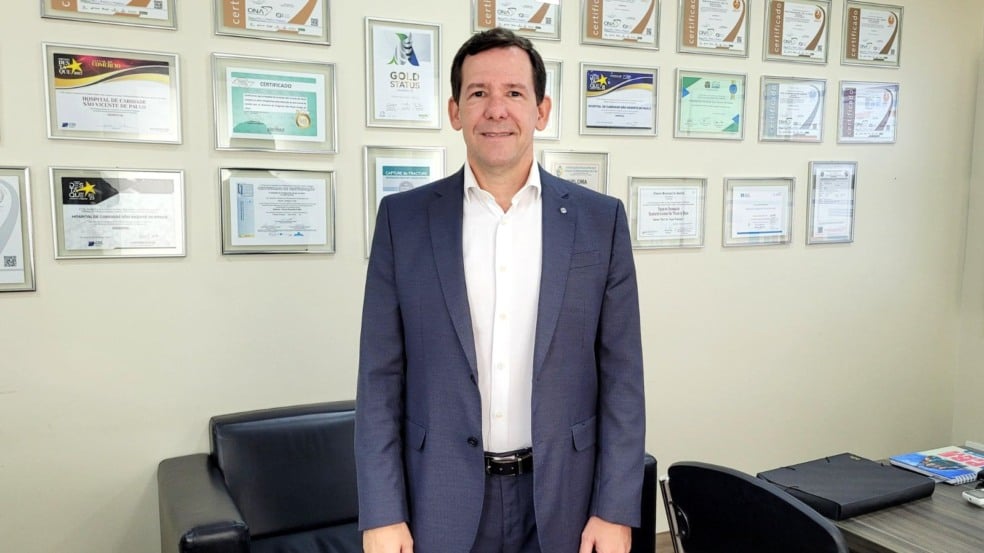 Fernando Ramos é novo superintendente do Hospital São Vicente Fernando Ramos é novo superintendente do Hospital São Vicente