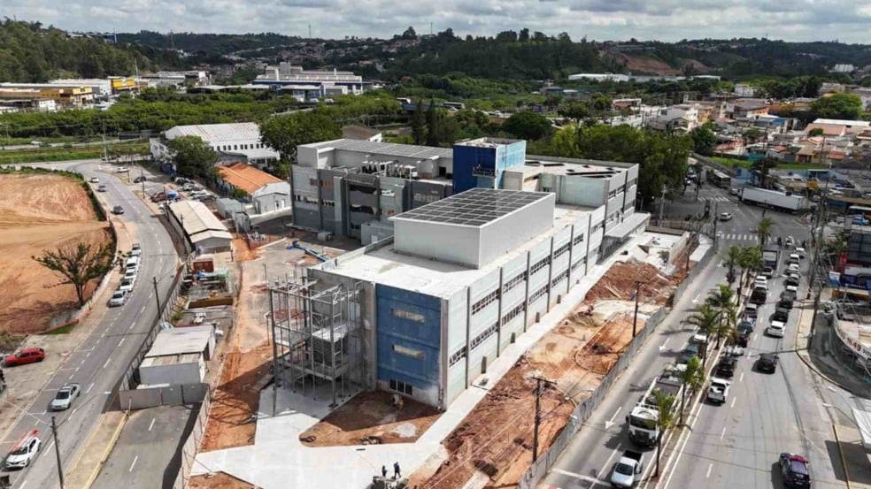 Várzea Paulista acelera obra do novo hospital e supera prazos de cidades da região (Foto: Prefeitura de Várzea Paulista)