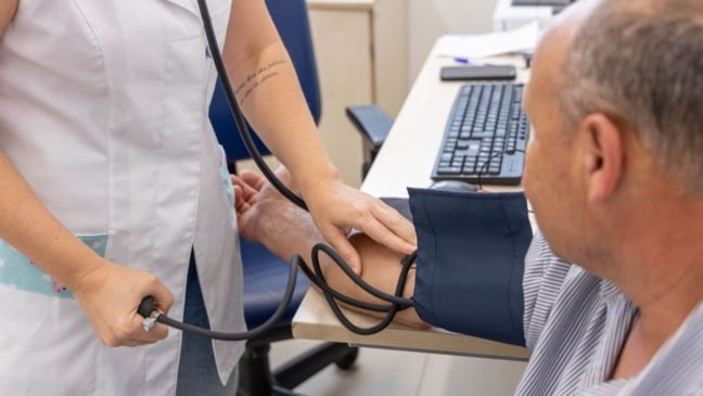 Medição de pressão arterial