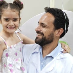 Paolla escolheu o hospital da Faculdade de Medicina de Jundiaí para comemorar o aniversário