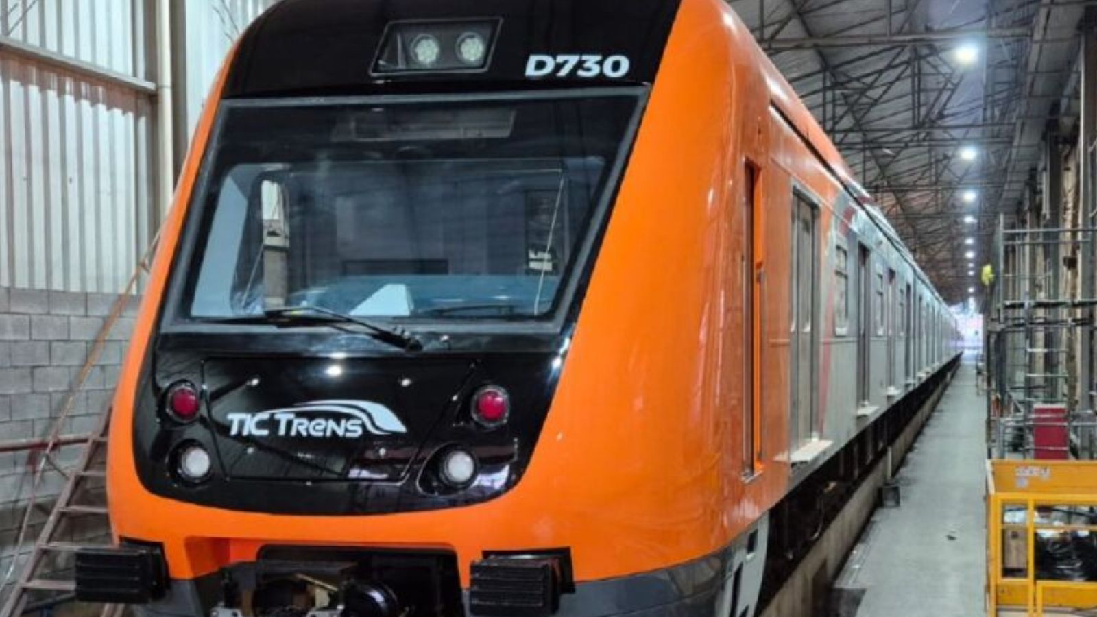 Trem da Linha 7-Rubi