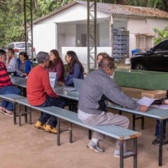 Atendimento social e de saúde para moradores da zona rural de Jundiaí durante ação no CREAM. Atendimento social e de saúde para moradores da zona rural de Jundiaí durante ação no CREAM.