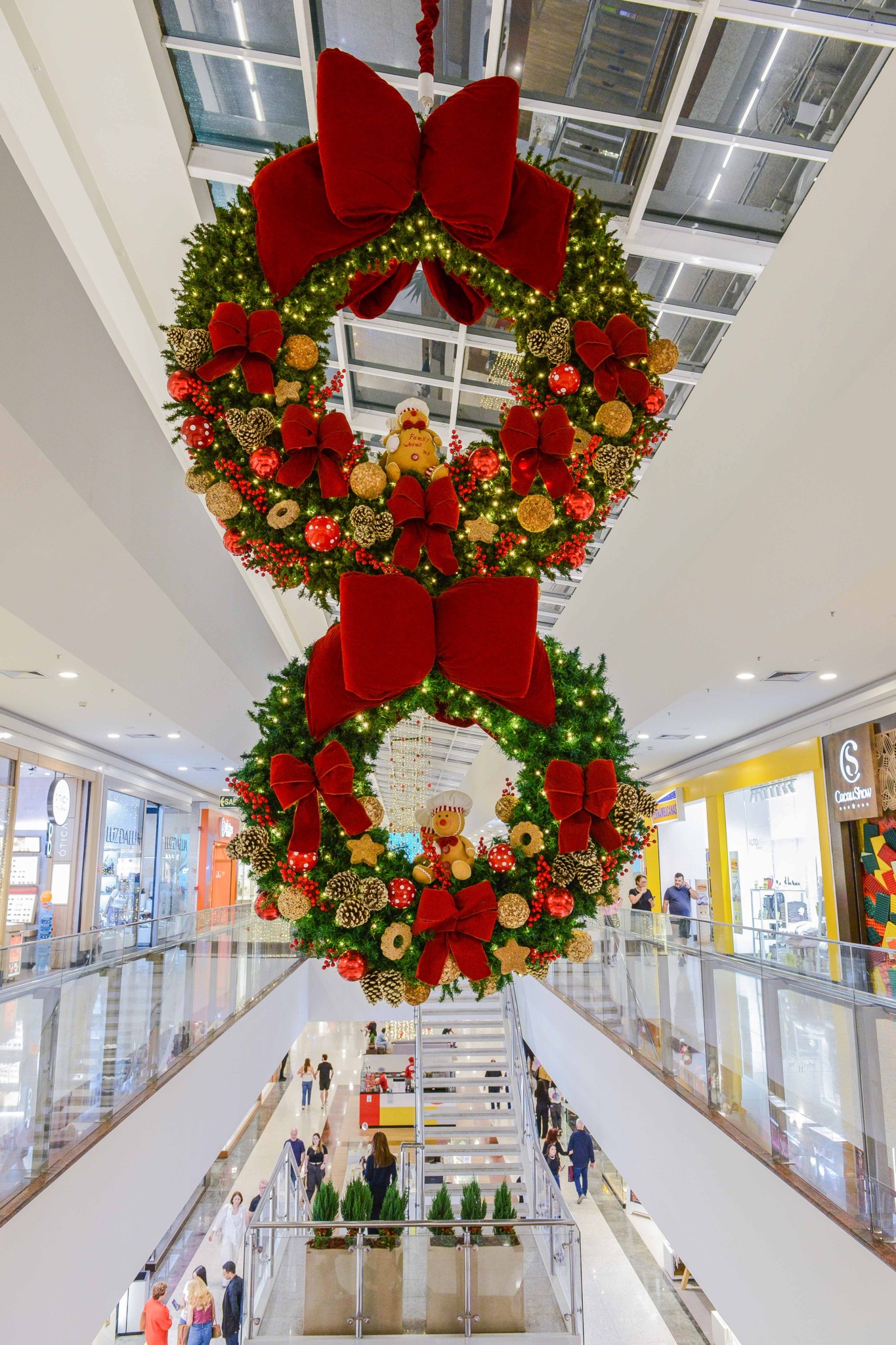 Decoração de Natal no JundiaíShopping