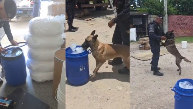 Apreensão de 670 quilos de cocaína em Jarinu