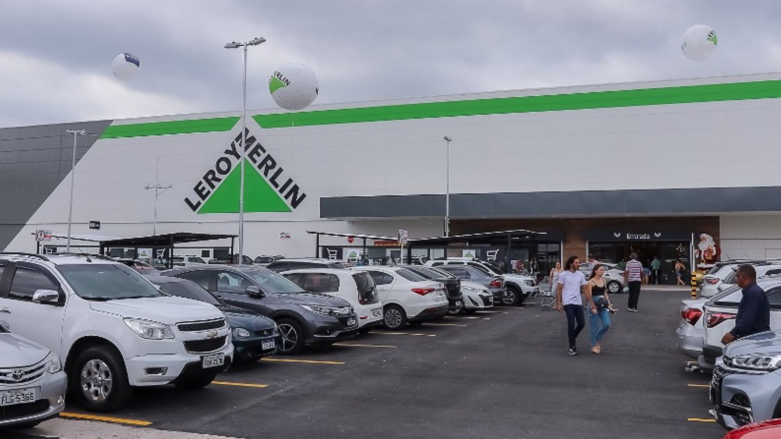 Fachada da Leroy Merlin Jundiaí