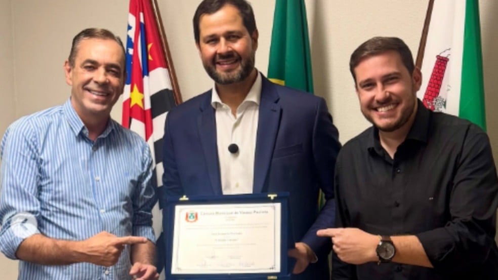 Luiz Fernando Machado recebe título de Cidadão em Várzea Paulista