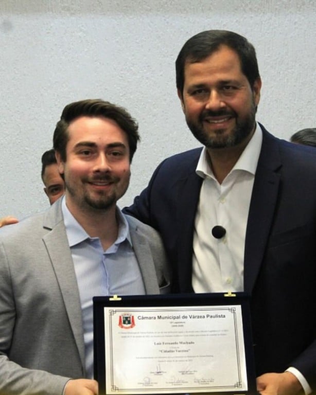 Luiz Fernando Machado recebe título de Cidadão em Várzea Paulista